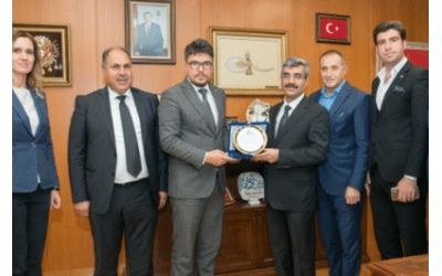 Sgk Başkanı Dr. Mehmet Selim Bağlı Bey\'i Ziyaret