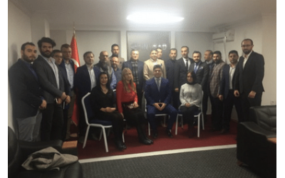 İntisad Üye Arkadaşlarımızdan Bazılarının Rozetleri Takıldı.