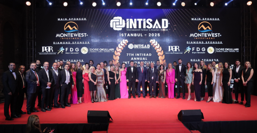 İNTİSAD 7.YIL ÖDÜL VE GALA GECESİ RİXOS TERSHANE'DE COŞKUYLA KUTLANDI.