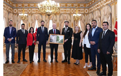 İNTİSAD Genel Başkanı Çağrı Avcu ve Yönetim Kurulu’ndan İstanbul Valisi Davut Gül’e Ziyaret